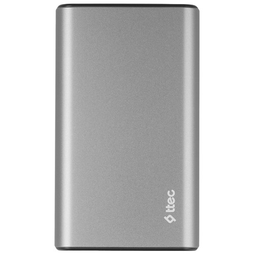 Купить Портативный аккумулятор TTEC ReCharger Pro LCD серый  9202697. Характеристики, отзывы и цены в Донецке