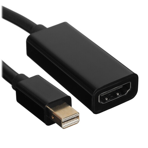 Купить Переходник однонаправленный Aceline mini DisplayPort - HDMI, 0.2 м  9084913. Характеристики, отзывы и цены в Донецке