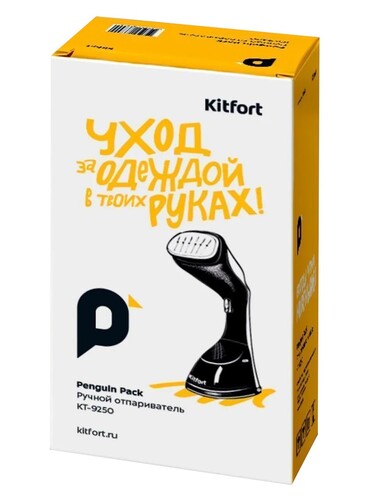 Купить Отпариватель Kitfort КТ-9250 черный  9148477. Характеристики, отзывы и цены в Донецке
