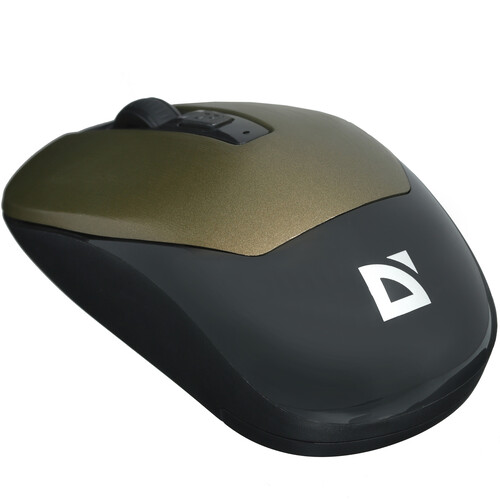 Купить Мышь беспроводная Defender Wave MM-995 [52992] коричневый  9040747. Характеристики, отзывы и цены в Донецке
