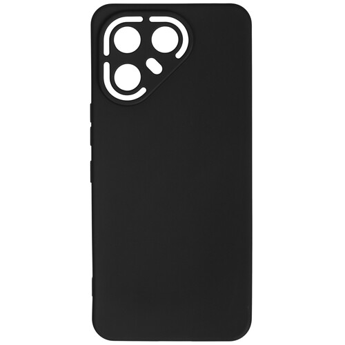 Купить Накладка  BoraSCO Silicone Case для Tecno POVA 7 Ultra 5G черный  5640010. Характеристики, отзывы и цены в Донецке