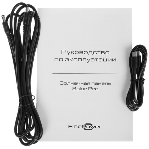 Купить Солнечная панель FinePower Solar Pro черный  9057253. Характеристики, отзывы и цены в Донецке