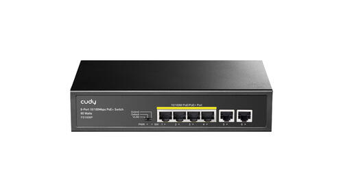 Купить Коммутатор Cudy FS1006P  9046053. Характеристики, отзывы и цены в Донецке