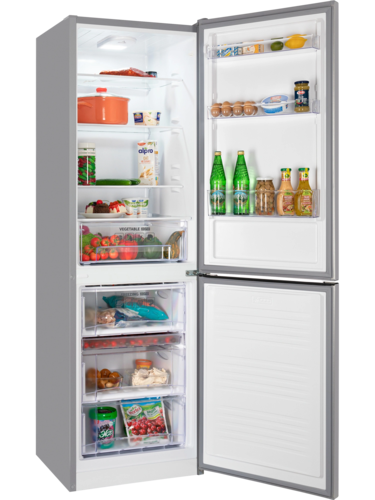 Купить Холодильник с морозильником   NORD NRB 152 S серебристый  9291898. Характеристики, отзывы и цены в Донецке
