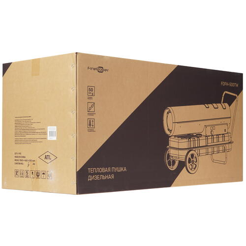 Купить Тепловая пушка дизельная FinePower FDFH-500TW  5400862. Характеристики, отзывы и цены в Донецке