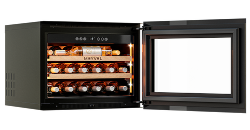 Купить Винный шкаф Meyvel MV19PRO-KBB1 черный  9407405. Характеристики, отзывы и цены в Донецке