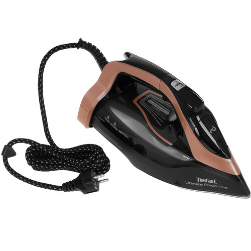 Купить Утюг Tefal ULTIMATE POWER PRO FV9E50E0 черный  5604983. Характеристики, отзывы и цены в Донецке