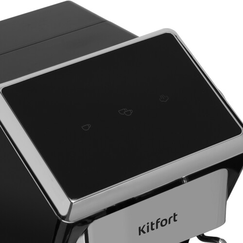 Купить Кофеварка рожковая Kitfort КТ-7647 черный  9272034. Характеристики, отзывы и цены в Донецке