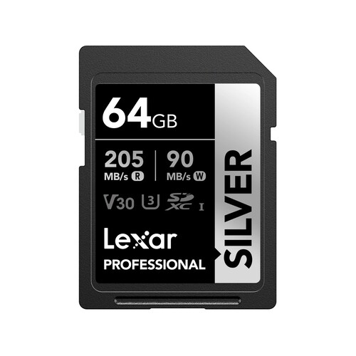 Купить Карта памяти Lexar Professional Silver SDXC 64 ГБ  5641153. Характеристики, отзывы и цены в Донецке