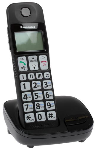 Купить Телефон беспроводной (DECT) Panasonic KX-TGE110RUB  7984725. Характеристики, отзывы и цены в Донецке