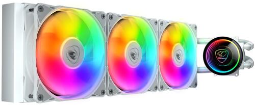 Купить Система охлаждения Cougar Poseidon Elite 360 ARGB  белая  5418817. Характеристики, отзывы и цены в Донецке