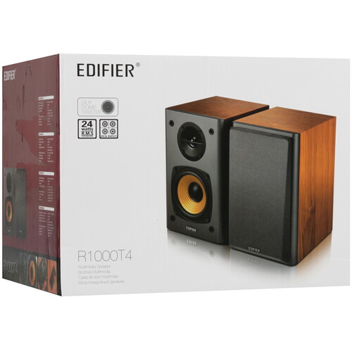 Купить Колонки Edifier R1000T4 черный  9095972. Характеристики, отзывы и цены в Донецке