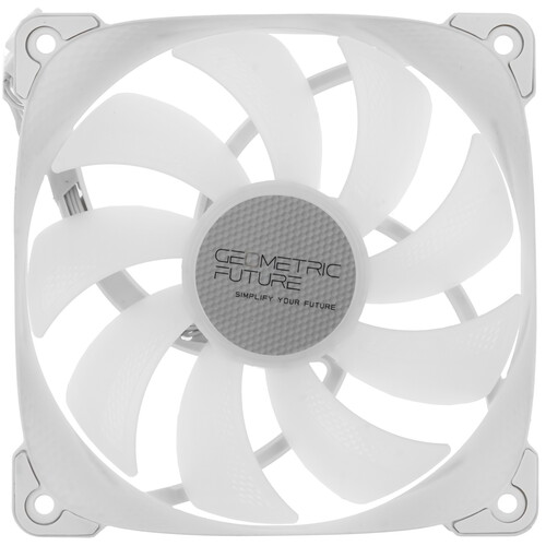 Купить Вентилятор Geometric Future Squama 2501W Single Pack [1F2501W112000] белый  5615650. Характеристики, отзывы и цены в Донецке