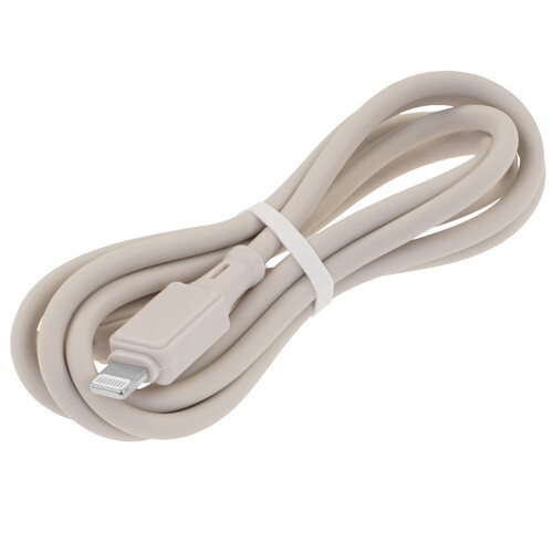 Купить Кабель круглый Hoco Lightning 8-pin - USB Type-C серый 1 м  5462494. Характеристики, отзывы и цены в Донецке