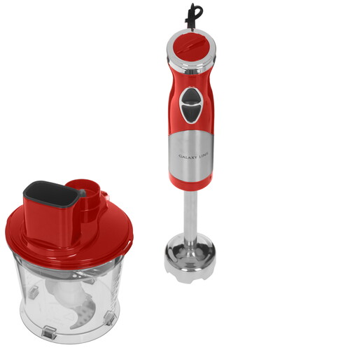 Купить Блендер погружной GALAXY LINE GL 2106 красный  9216699. Характеристики, отзывы и цены в Донецке