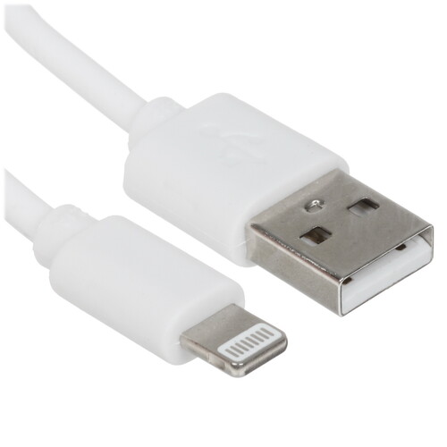 Купить Кабель круглый Aceline Lightning 8-pin - USB 2.0 Type-A белый 2 м  9086528. Характеристики, отзывы и цены в Донецке