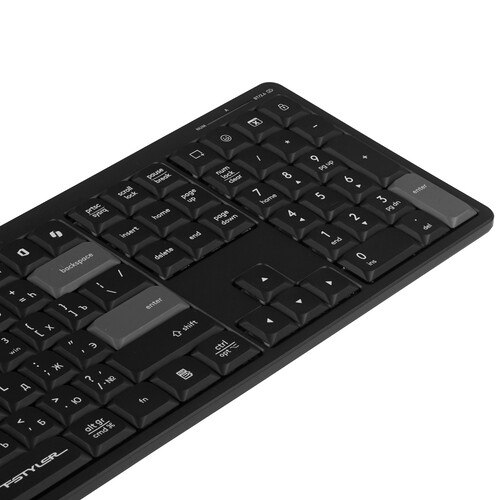 Купить Клавиатура беспроводная A4Tech Fstyler FBX55C  5616293. Характеристики, отзывы и цены в Донецке