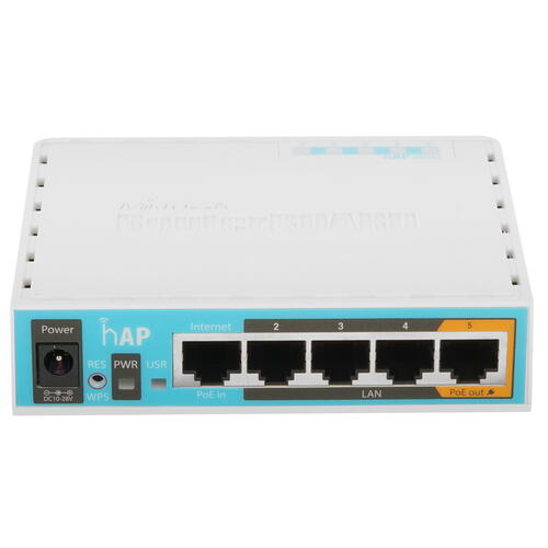 Купить Wi-Fi роутер MikroTik hAP  5048369. Характеристики, отзывы и цены в Донецке