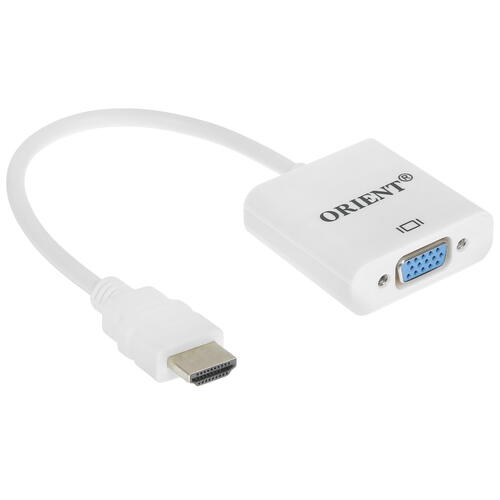 Купить Переходник  Orient HDMI - VGA, 0.2 м  5078166. Характеристики, отзывы и цены в Донецке