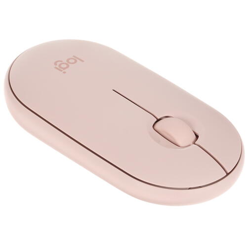 Купить Мышь беспроводная Logitech Pebble M350 [910-005717 / 910-005575] розовый  5052532. Характеристики, отзывы и цены в Донецке