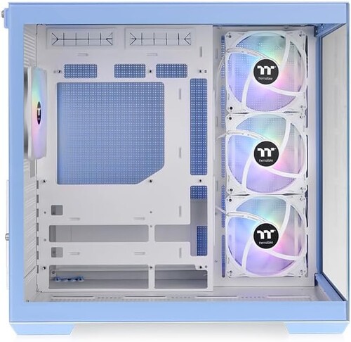 Купить Корпус Thermaltake View 380 TG ARGB Hydrangea Blue [CA-1Z2-00MFWN-00] голубой  5462285. Характеристики, отзывы и цены в Донецке