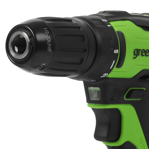 Купить Дрель-шуруповерт GreenWorks GD24DD35K2 24V  5346968. Характеристики, отзывы и цены в Донецке