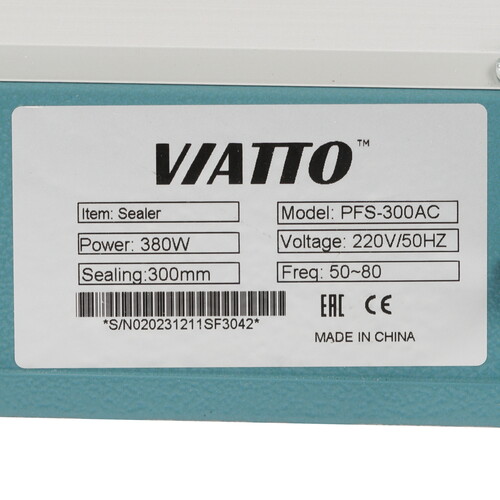 Купить Вакуумный упаковщик Viatto PFS-300AC  9126342. Характеристики, отзывы и цены в Донецке