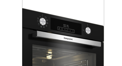 Купить Электрический духовой шкаф Hotpoint FE9 831 JSH BL черный  9006736. Характеристики, отзывы и цены в Донецке