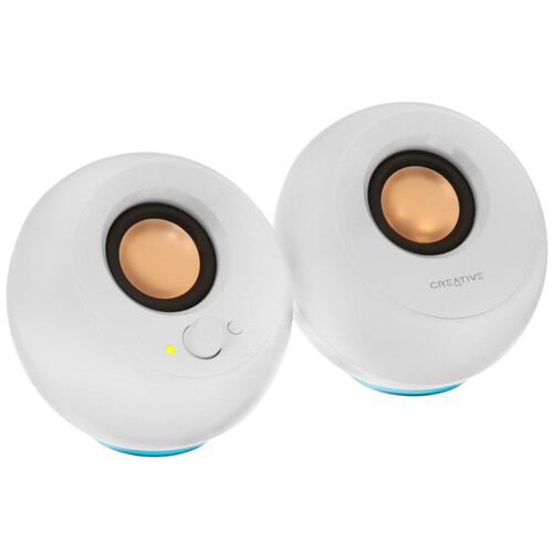 Купить Колонки Creative PEBBLE SE белый  5625426. Характеристики, отзывы и цены в Донецке