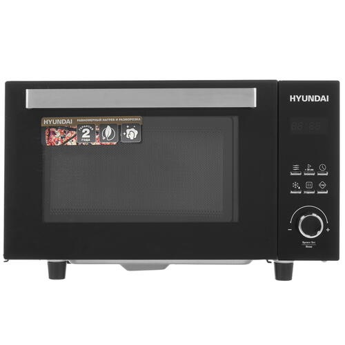 Купить Микроволновая печь Hyundai HYM-D2073 черный  8189143. Характеристики, отзывы и цены в Донецке