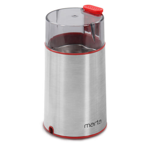Купить Кофемолка электрическая MARTA MT-CG2180C серебристый  9928345. Характеристики, отзывы и цены в Донецке