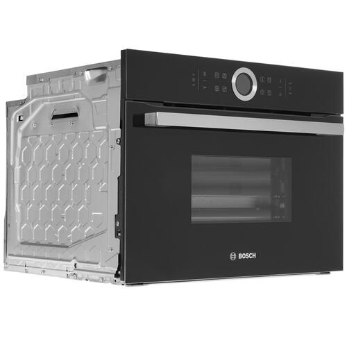 Купить Встраиваемая пароварка Bosch CDG634AB0 черный  5333287. Характеристики, отзывы и цены в Донецке
