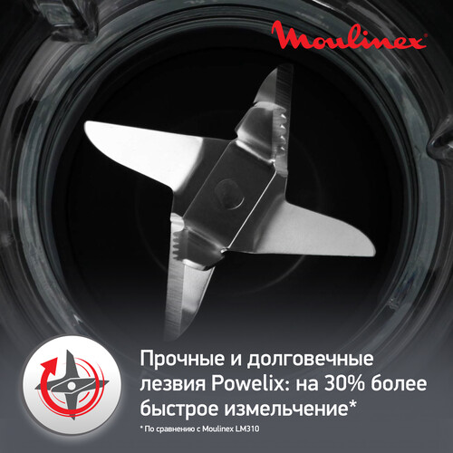 Купить Блендер стационарный Moulinex Blendforce 2 XXL LM458810 черный  5493303. Характеристики, отзывы и цены в Донецке