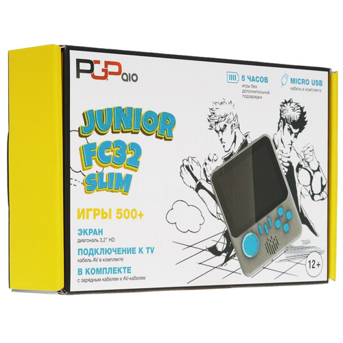 Купить Портативная игровая консоль PGP AIO Junior FC32 Slim   + 500 игр  5083830. Характеристики, отзывы и цены в Донецке
