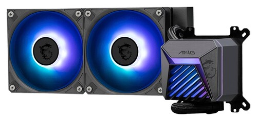 Купить Система охлаждения MSI MAG CORELIQUID A15 240 черная  5621741. Характеристики, отзывы и цены в Донецке