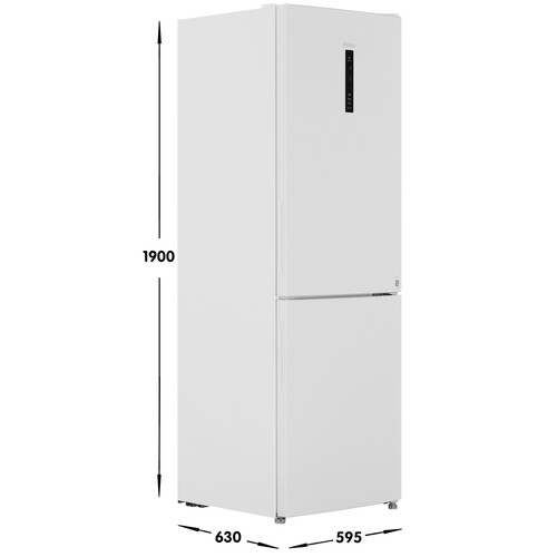 Купить Холодильник с морозильником   Haier CEF536CWG белый  9300085. Характеристики, отзывы и цены в Донецке