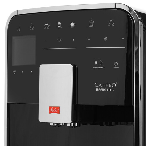 Купить Кофемашина автоматическая Melitta Caffeo F 850-102 Barista TS Smart черный  8191685. Характеристики, отзывы и цены в Донецке