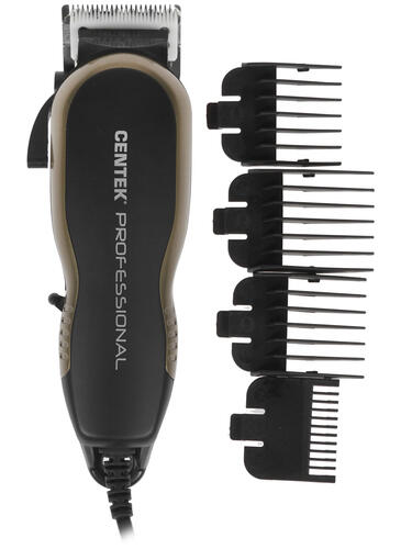 Купить Машинка для стрижки Centek CT-2125 черный/золотистый  1222059. Характеристики, отзывы и цены в Донецке