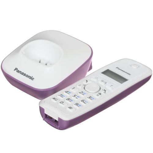 Купить Телефон беспроводной (DECT) Panasonic KX-TG1611RUF  0133082. Характеристики, отзывы и цены в Донецке