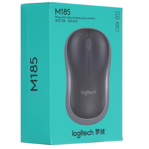 Купить Мышь беспроводная Logitech M185  5074579. Характеристики, отзывы и цены в Донецке