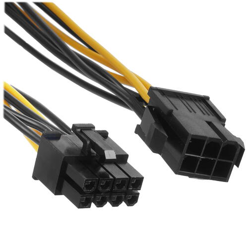 Купить Переходник для питания Cablexpert CC-PSU-68-20CM  5452361. Характеристики, отзывы и цены в Донецке