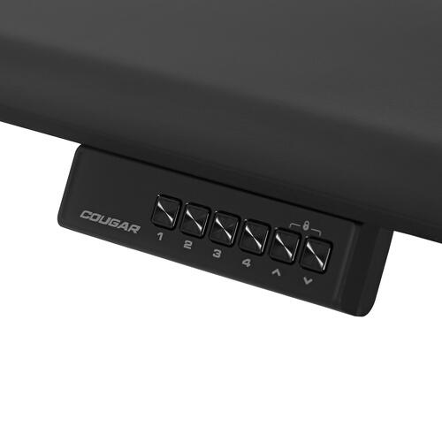 Купить Стол компьютерный Cougar Mossa 120 черный  5051545. Характеристики, отзывы и цены в Донецке