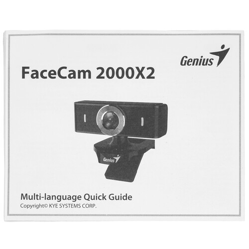 Купить Веб-камера GENIUS FaceCam 2000X2  9140209. Характеристики, отзывы и цены в Донецке