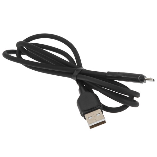 Купить Кабель круглый Borofone micro USB - USB 2.0 Type-A черный 1 м  5475173. Характеристики, отзывы и цены в Донецке