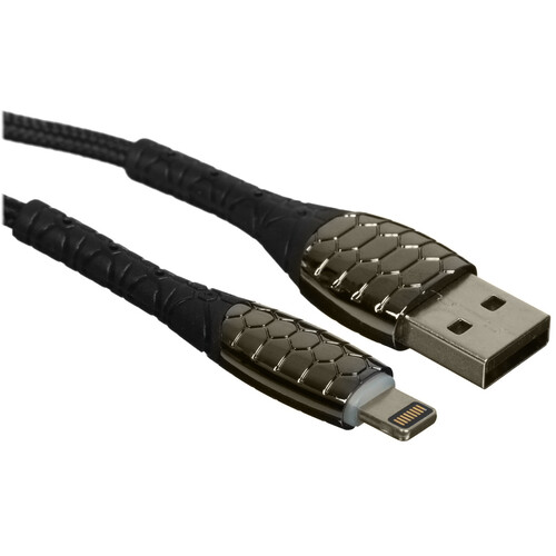 Купить Кабель круглый ВСЕГАЗИН Lightning 8-pin - USB 2.0 Type-A черный 2.4 м  5482496. Характеристики, отзывы и цены в Донецке