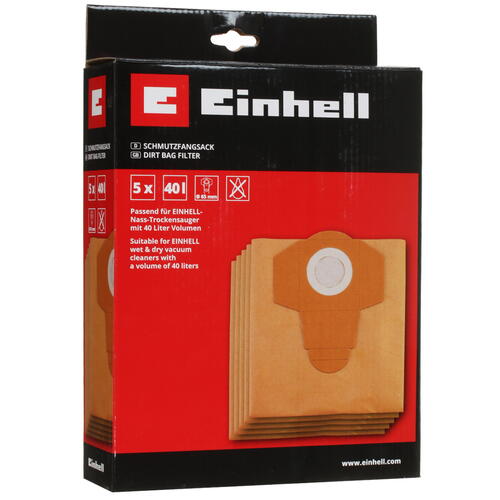 Купить Мешок-пылесборник Einhell 2351180 бежевый  5314388. Характеристики, отзывы и цены в Донецке