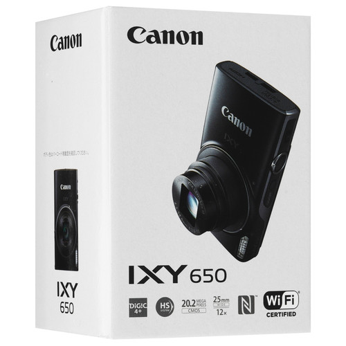 Купить Компактный фотоаппарат Canon Digital IXY 650 черный  5628216. Характеристики, отзывы и цены в Донецке