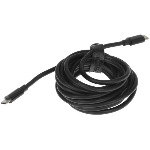 Купить Кабель круглый KEYRON USB Type-C - USB Type-C черный 3 м  5076471. Характеристики, отзывы и цены в Донецке