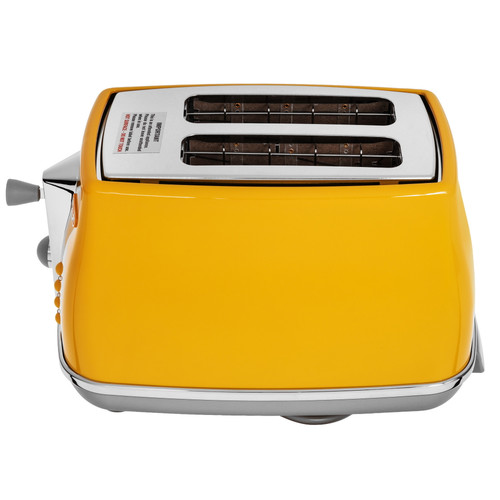 Купить Тостер DeLonghi CTOC2103.Y желтый  5935234. Характеристики, отзывы и цены в Донецке