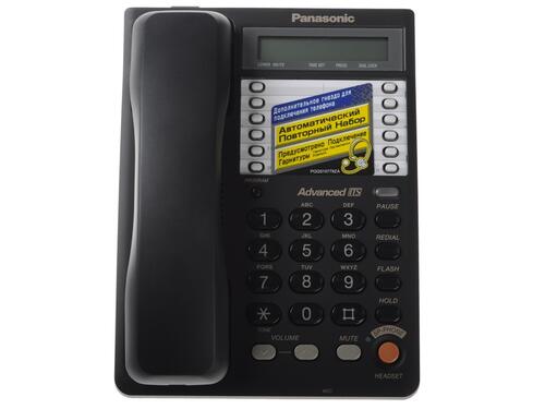 Купить Телефон проводной Panasonic KX-TS2365RUB  0145158. Характеристики, отзывы и цены в Донецке